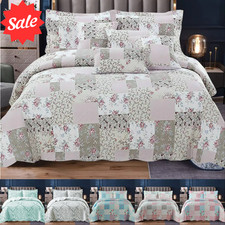 3 Piece Quilted Bedspread