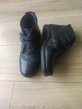 Padders Womens Shirley Boots Black UK 6.5