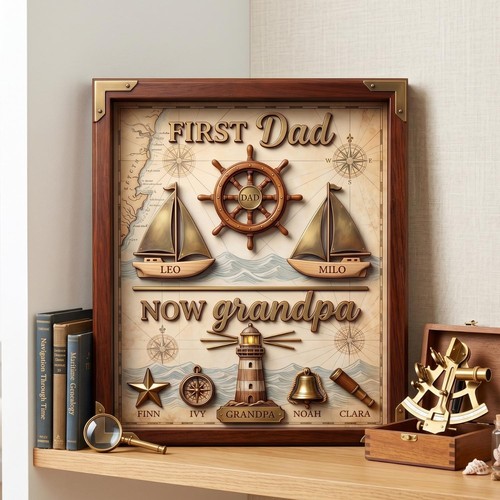 Personalized first dad - personalized,