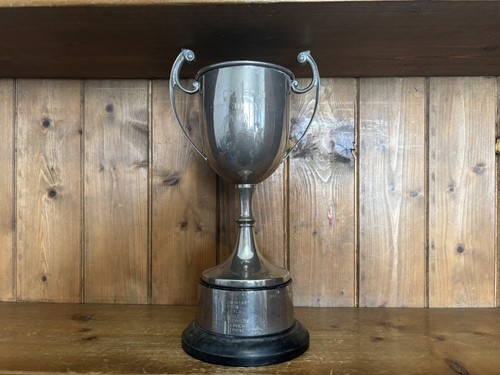 Large vintage silver - , plate