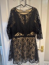 Red Herring Size 18 Little black dress Extremely flattering dress, worn once