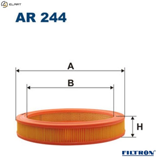 Air filter 244 - filter,