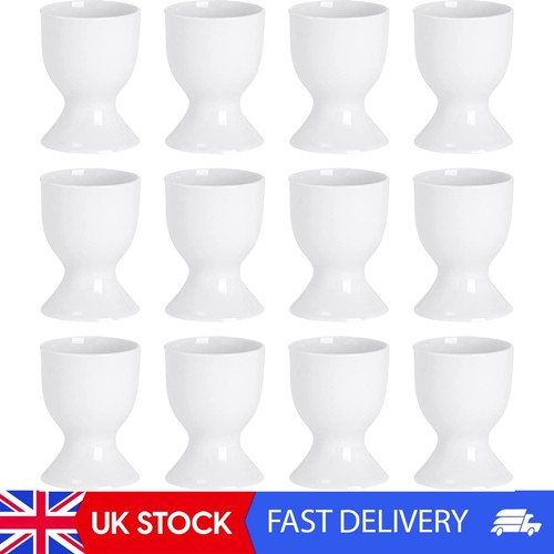 Classic white egg cups - egg, pack