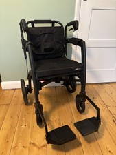 Rollz Motion 2 Combi Rollator and Wheelchair 2 in 1 dual use walking aid walker