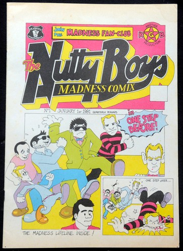 The nutty boys madness - nutty, comix