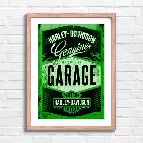 Harley davidson garage - davidson,