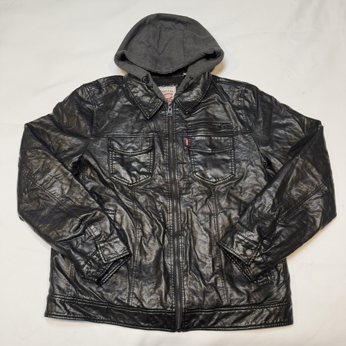 Levi leather trucker - levi’s,