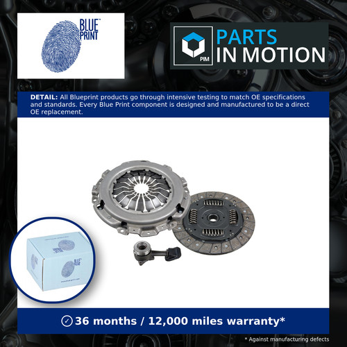 Clutch kit 3pc - clutch,