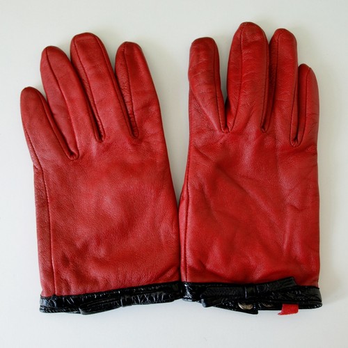 Ladies soft red leather - ladies,