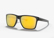 OAKLEY SUNGLASSES - SILVER™ XL 24k IRIDIUM LENSES, MATTE BLACK FRAME