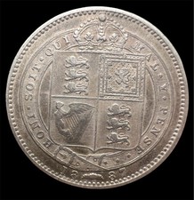 1887 Queen Victoria Silver