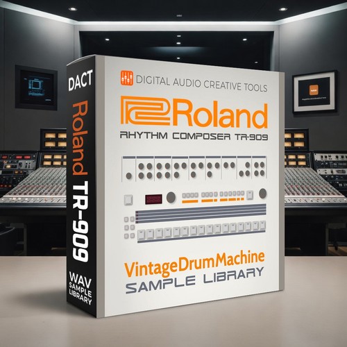 Roland 909 drum machine - tr-909,