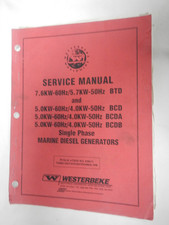 Westerbeke Service Manual for