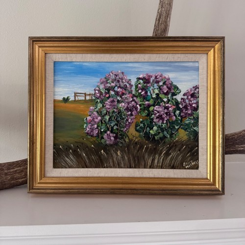 Vintage impressionist purple - impressionist,