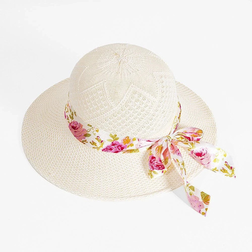 Ladies women sun - hat, straw