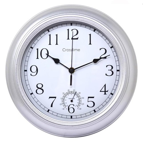Garden wall clock with - garden,