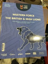 2025 WESTERN FORCE V BRITISH & IRISH LIONS @ PERTH
