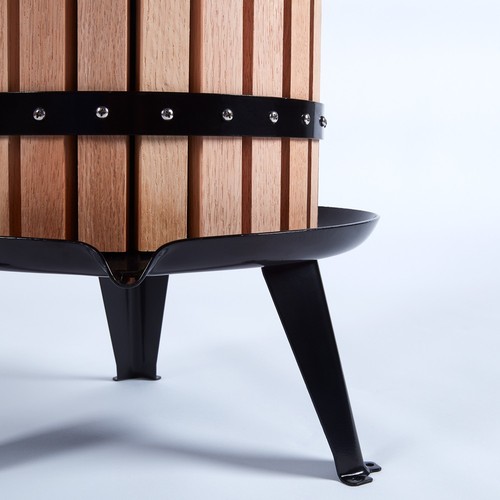 Litre oak steel - 6, oak/steel
