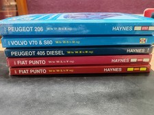 Haynes workshop manuals. five