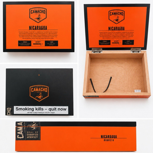 Camacho nicaragua robusto - camacho,