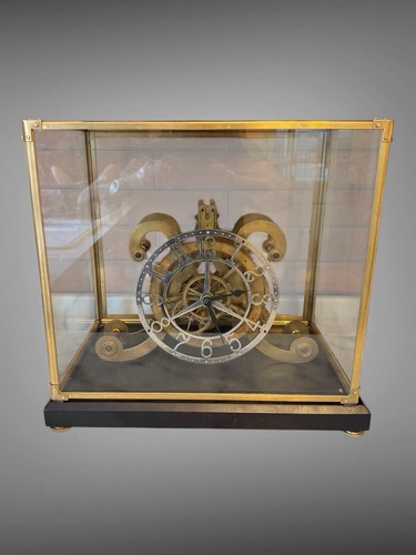 Skeleton clock 20th - skeleton, century