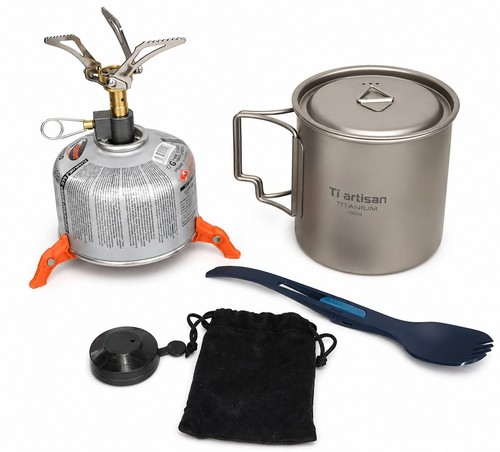 Ultralight camping cook set - cook,