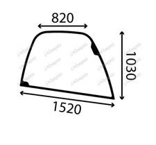 for, JCB Teletruk SIDE WINDOW