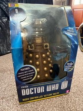 Classic Doctor Who Radio Command  Remote Control Talking Dalek 12" Retro