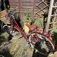 Ladies Red Pendleton Bike SOLD