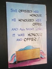 Bamforth Comic Postcard  No