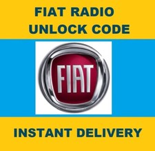 ✅FIAT RADIO PIN CODE UNLOCK