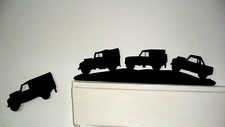Black Silhouette Wood Wooden
