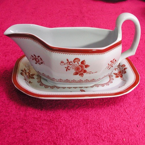 Spode - red), 7"