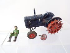 Vintage Britains Farm 127F Fordson Major Tractor  With Spudded Metal Wheels