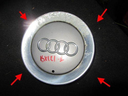 Audi genuine silver - audi, centre