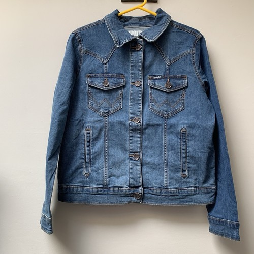 Wrangler ladies blue denim - ladies,