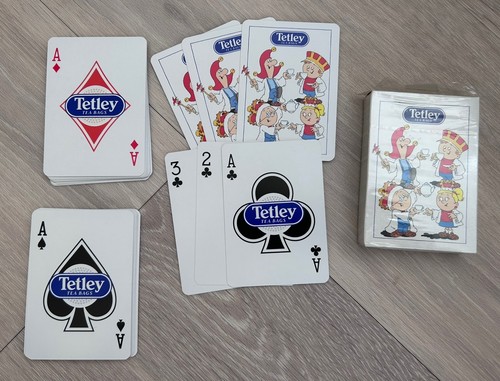 Tetley tea bags playing cards - tetley,