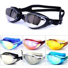 Non-Fogging Anti UV Swimming Swim Goggle Glasses Adjustable Eye Protect Adult