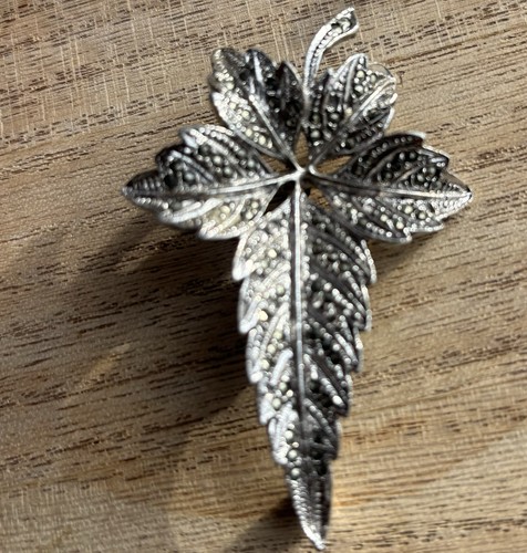 Vintage rhodium plated - plated, genuine