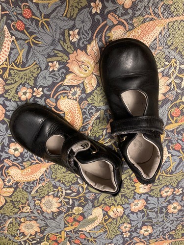 Bobux girls school shoes - , black