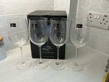 4 x Dartington Crystal Tony