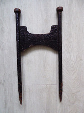 Original Victorian Cast Iron Boot Scraper Antique
