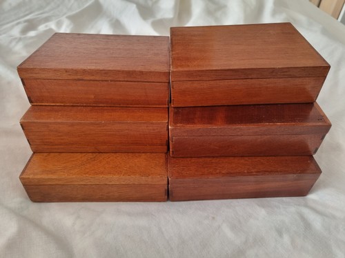 Antique handmade mahogany - 6,