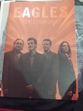 Eagles World Tour 2001,   28-Page Programme, with fold out Posters.