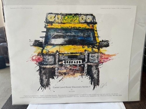 Signed land rover discovery - signed,
