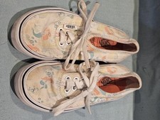 Girls UK 11.5 Vans X Disney The Little Mermaid Ariel Lace Up Shoes Sneakers