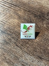 Team Wales Welsh Dragon Commonwealth Games 2014 Enamel Pin Badge Glasgow
