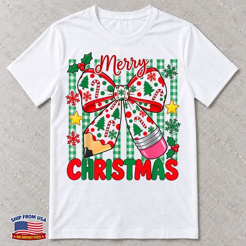 Christmas bow pencil - christmas, candy