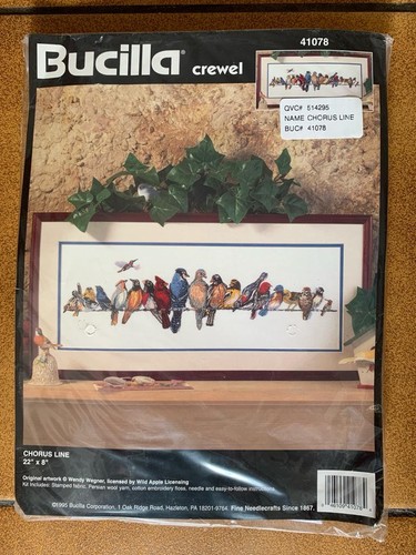 Vintage bucilla chorus line - vintage,