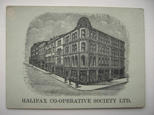 Halifax operative society - halifax, co-operative